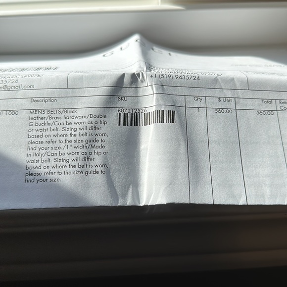 Gucci belt - Picture 7 of 7